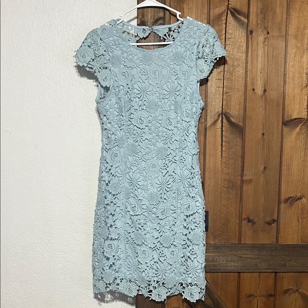 Lulus blue dress